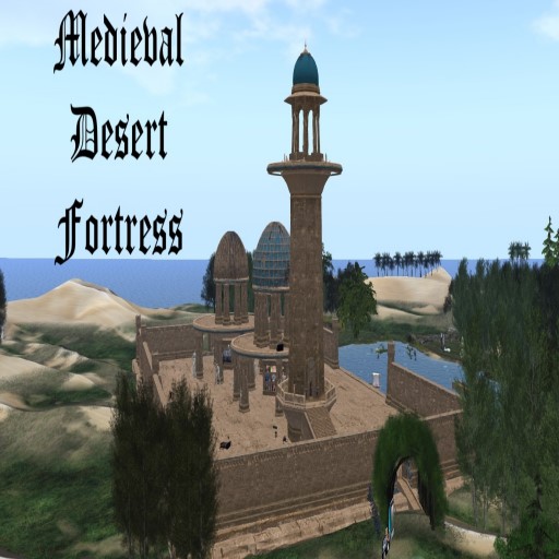 Medieval Desert Fortress Castle